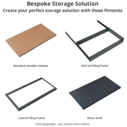 Karbon Tambour Door Wooden Office Cupboards 14 Karbon Tambour Door Wooden Office Cupboards -Office Chair Sales 106853