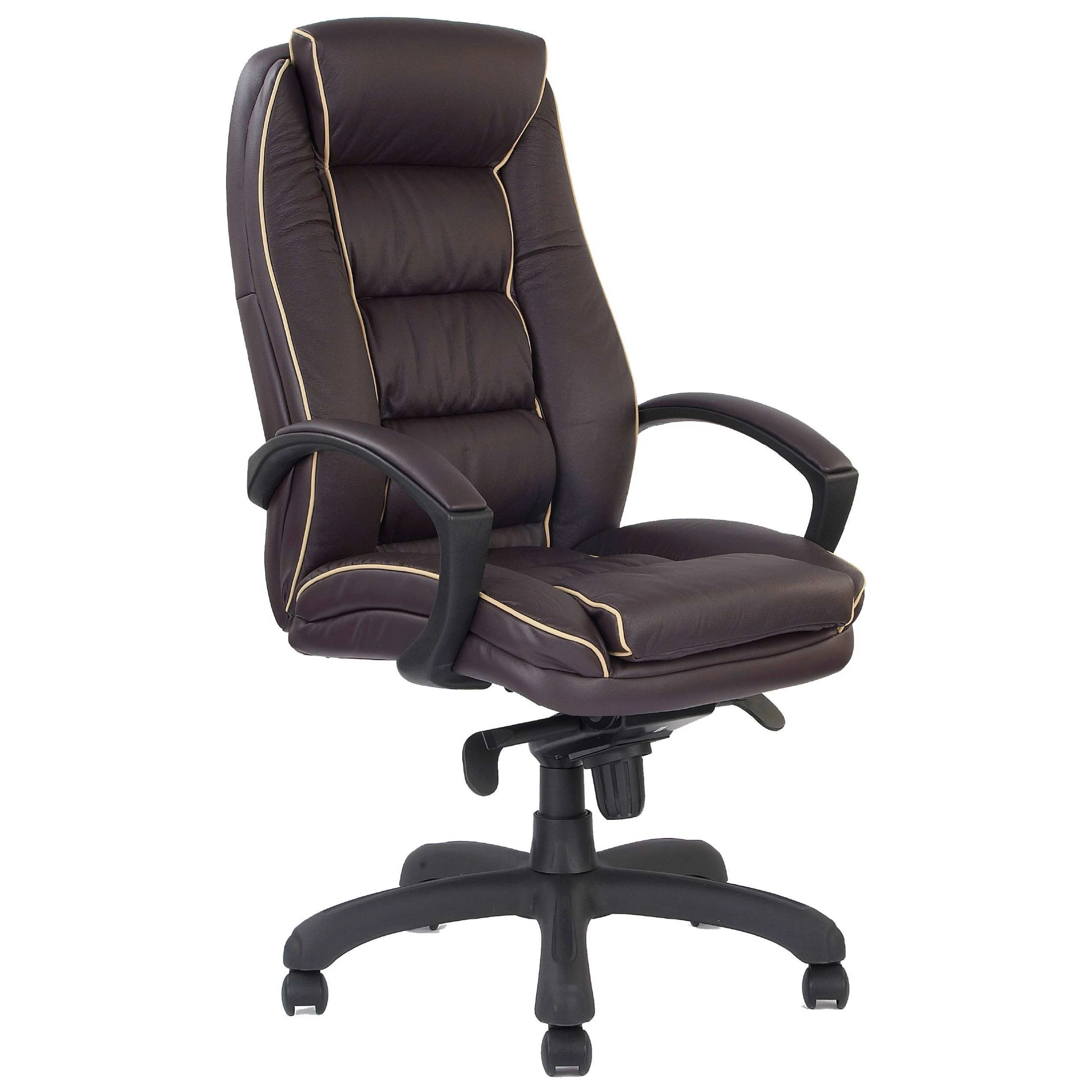 Rome Leather Faced Manager Chair 1 Rome Leather Faced Manager Chair