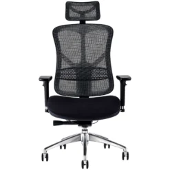 F94 Mesh And Fabric Office Chair With Headrest -Office Chair Sales 107732