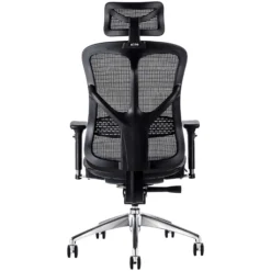 F94 Mesh And Fabric Office Chair With Headrest -Office Chair Sales 107733