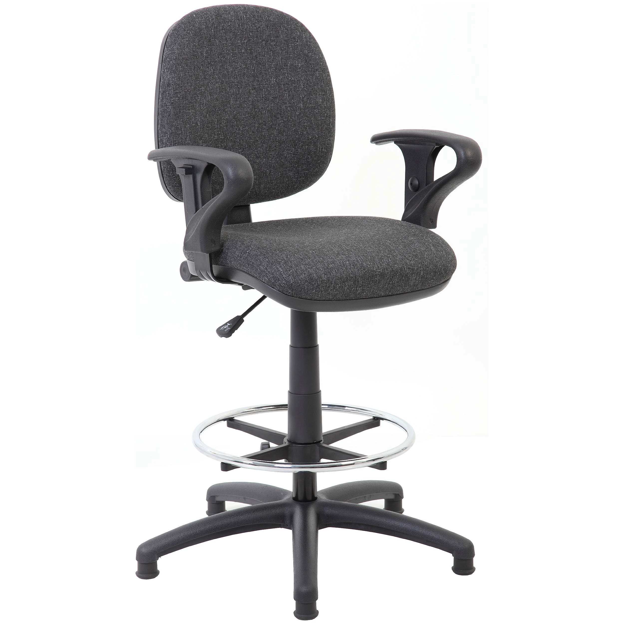 Comfort Fabric Draughtsman Chair 10 Comfort Fabric Draughtsman Chair - Image 10