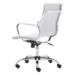 Chase White Bonded Leather Office Chair -Office Chair Sales 109914 scaled