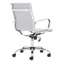 Chase White Bonded Leather Office Chair -Office Chair Sales 109915 scaled