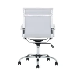 Chase White Bonded Leather Office Chair -Office Chair Sales 109916 scaled