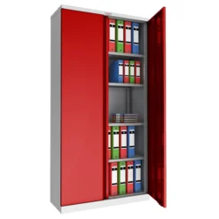 Phoenix SCL Series Steel Storage Cupboards - 2 Door 4 Shelf With Electronic Lock -Office Chair Sales 110723