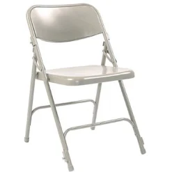 All Steel Folding Permanent Link Chair (Pack Of 4)
