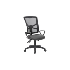 Comfort Ergo 3-Lever Mesh And Leather Operator Chair -Office Chair Sales 110883 scaled