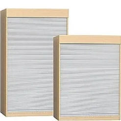 Gresham Vertical Tambour Cupboards