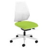Summit Mono White Back Task Chair