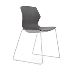 Pledge Pimlico Polypropylene Sled Base Conference Chairs