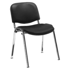Swift Vinyl Conference Chair Chrome Frame (Pack Of 4 Chairs) -Office Chair Sales 115568