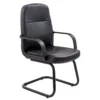 Canasta Leather Look Visitor Chair