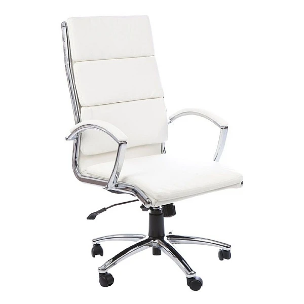 Formosa Enviro Leather Chair White 1 Formosa Enviro Leather Chair White