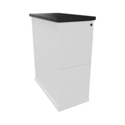 Presence Narrow Desk High Pedestals 34 Presence Narrow Desk High Pedestals -Office Chair Sales 117296