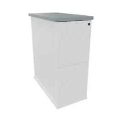Presence Narrow Desk High Pedestals 39 Presence Narrow Desk High Pedestals -Office Chair Sales 117301