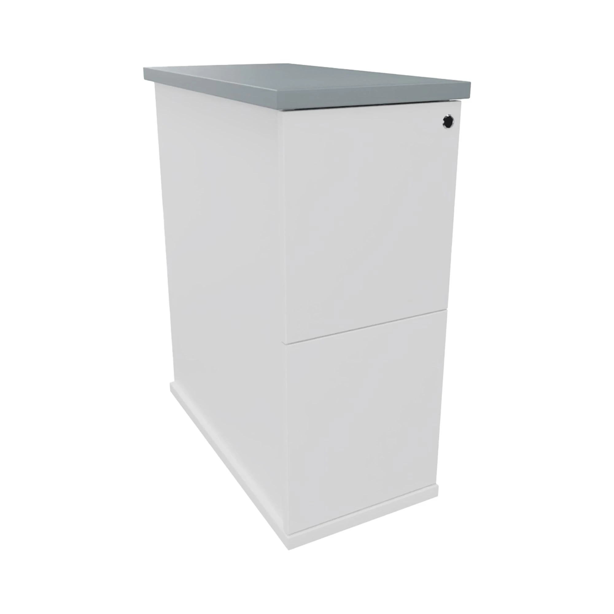 Presence Narrow Desk High Pedestals 20 Presence Narrow Desk High Pedestals - Image 20